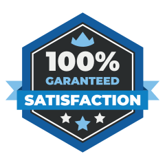 Satisfaction 100% Garanteed