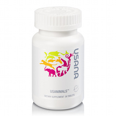 USANA Usanimals - Supplément de MultiVitamine et Minéraux pour Enfant USANA Usanimals - Supplément de MultiVitamine et Minéraux pour Enfant