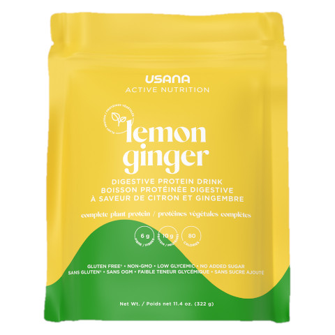 USANA Digestive Protein Drink Lemon Ginger - Active Nutrition